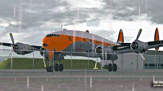 Screenshot 4 — Orange Lockheed L749 Constellation