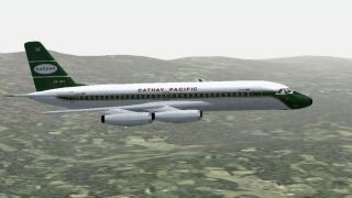 Screenshot 1 — Convair CV-880 Cathay Pacific V2