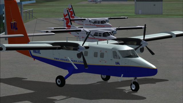 Screenshot 1 — VAL DeHavilland Twin Otter