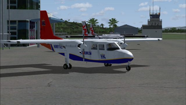 Screenshot 1 — VAL Britten-Norman Islanders