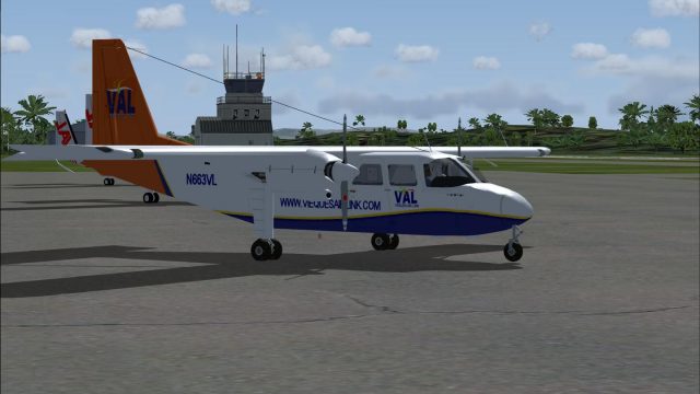 Screenshot 1 — Vieques Air Link Britten-Norman BN-2B-26 Islander