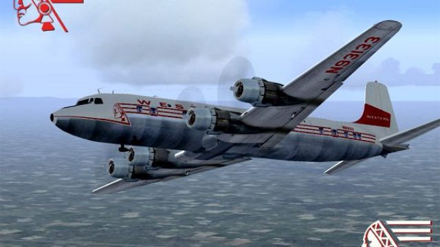 Screenshot 1 — Western Air Lines Douglas DC-6B