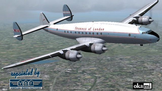 Screenshot 1 — Skyways of London Lockheed L-749 G-ANUP