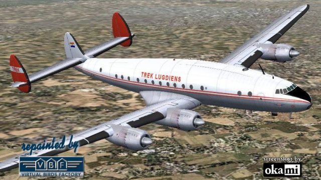 Screenshot 1 — Trek Airways Lockheed L-749