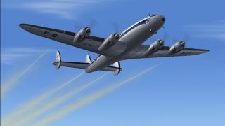Screenshot 1 — Flight Dynamics 1.1 For Lockheed L-749