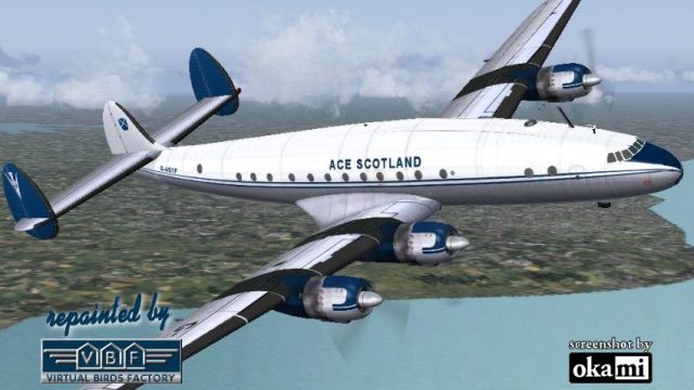 Screenshot 1 — ACE Scotland Lockheed L-749