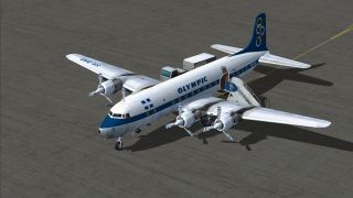 Screenshot 1 — Olympic Airways DC-6B Mainliner