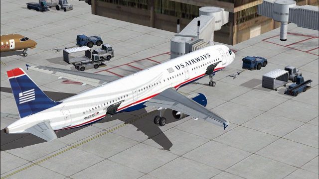Screenshot 1 — US Airways Airbus A321