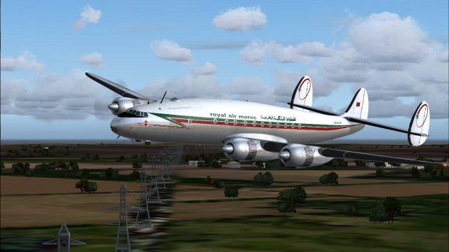Screenshot 1 — Royal Air Moroc Lockheed Connie