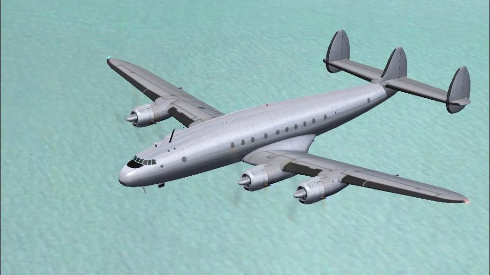 Lockheed L749 Constellation Templates for FS2004