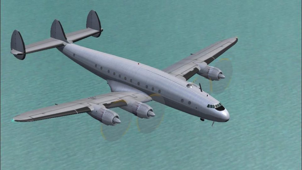 Lockheed L749 Constellation Templates for FS2004