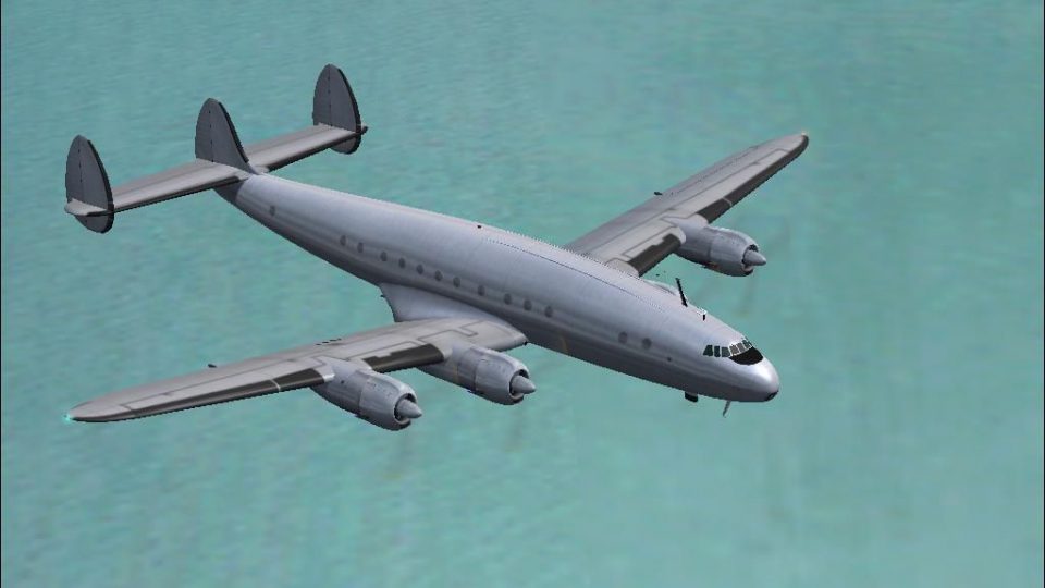 Lockheed L749 Constellation Templates for FS2004