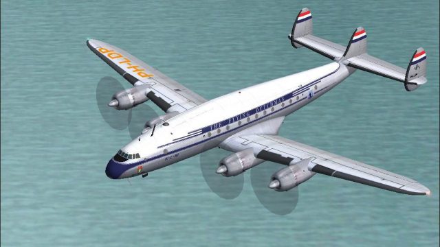 Screenshot 1 — KLM L-749A Constellation 1950-1955