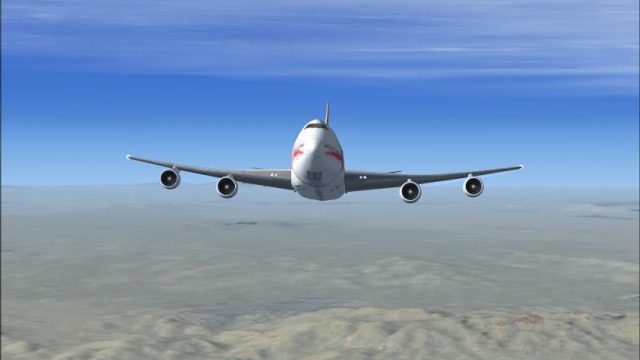 Screenshot 1 — "Star 777" Boeing 747SP