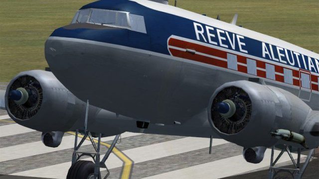 Screenshot 1 — Reeve Aleutian Douglas DC-3