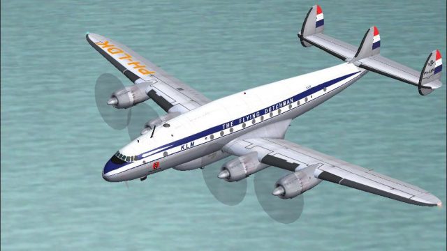Screenshot 1 — KLM L-749A Constellation 1956-1960