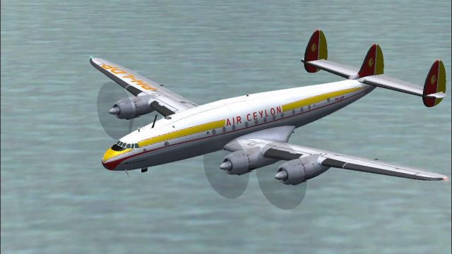 Screenshot 1 — Air Ceylon L-749A Constellation