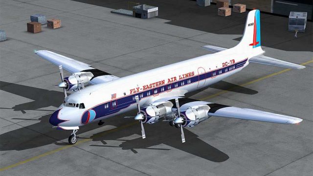 Screenshot 1 — Eastern Air Lines Douglas DC-7B N836D
