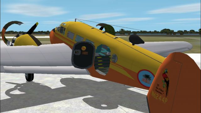 Screenshot 1 — Beechcraft C45F Expediter Caribbean Package