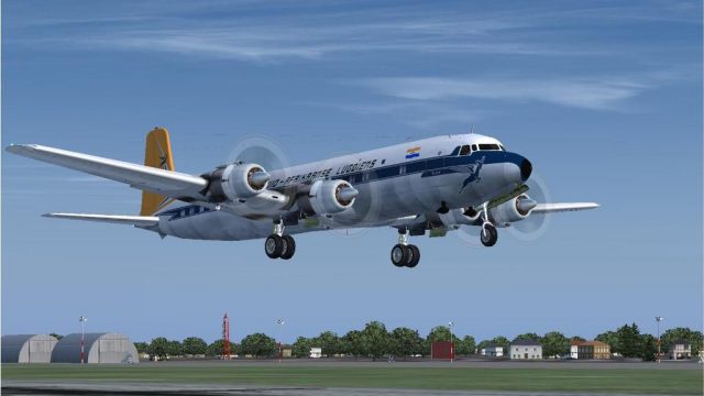 Screenshot 1 — South African Airways Douglas DC-7B