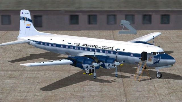 Screenshot 1 — SAA Douglas DC-7B