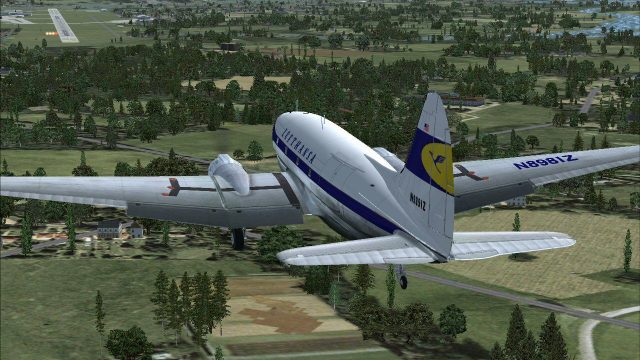 Screenshot 1 — Lufthansa Curtiss C-46 N9891Z