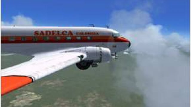 Screenshot 1 — Sadelca Colombia Douglas DC-3