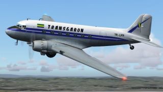 Screenshot 8 — Transgabon Douglas DC-3