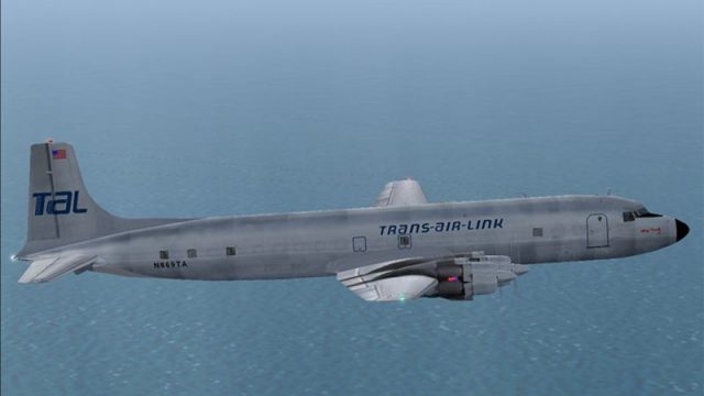 Screenshot 1 — Trans Air Link Douglas DC-7CF