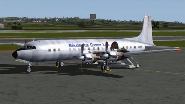 Screenshot 1 — Belize Cargo Ltd. Douglas DC-7C