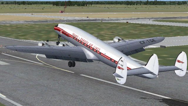 Screenshot 1 — Trans-Canada Air Lines L-1049E
