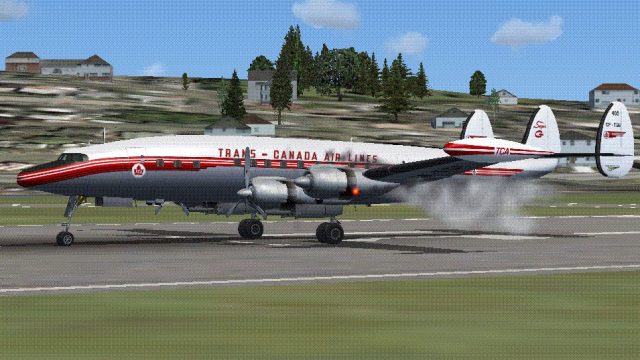 Screenshot 1 — Trans-Canada Air Lines L-1049G V6