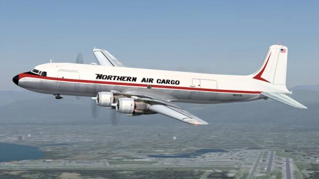 Screenshot 1 — Northern Air Cargo Douglas DC-6B N37552