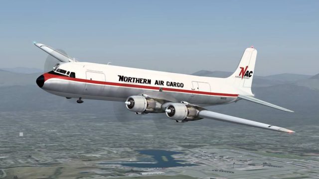 Screenshot 1 — Northern Air Cargo Douglas DC-6B