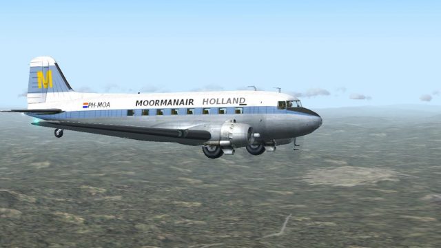 Screenshot 1 — Moormanair Douglas DC-3