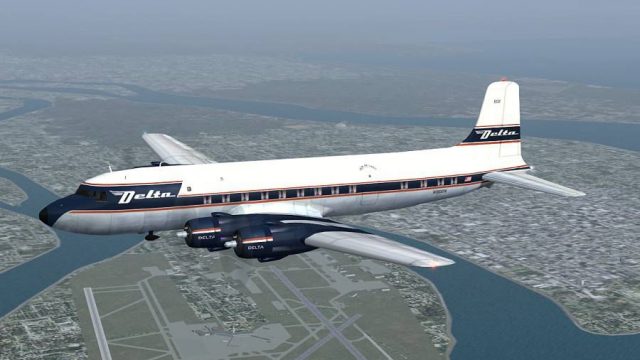 Screenshot 1 — Delta Airlines Douglas DC-6 V1.1