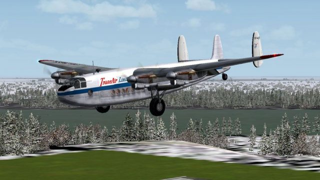 Screenshot 1 — Transair Canada Avro York