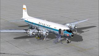 Screenshot 2 — Spantax Douglas DC-6