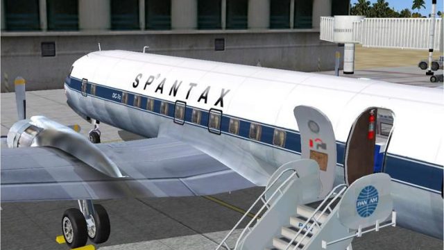 Screenshot 1 — Seven Seas Douglas DC-7C