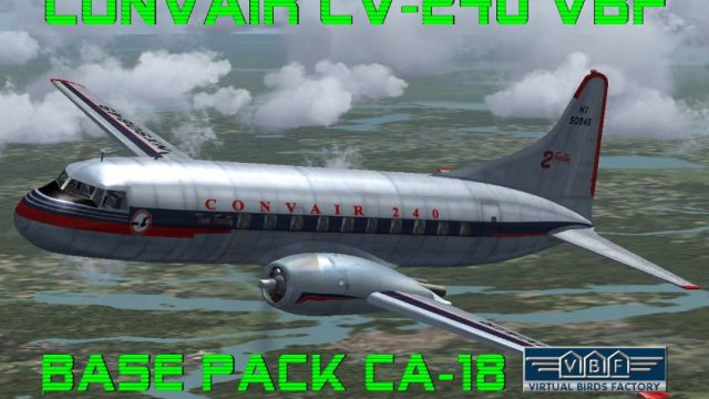 Screenshot 1 — Convair CV-240 VBF CA-18