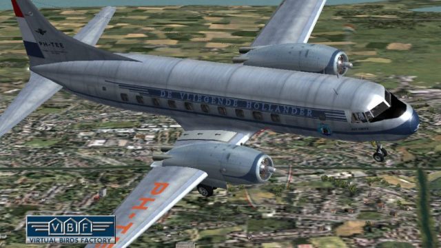 Screenshot 1 — KLM Convair CV-240 VBF CA-18