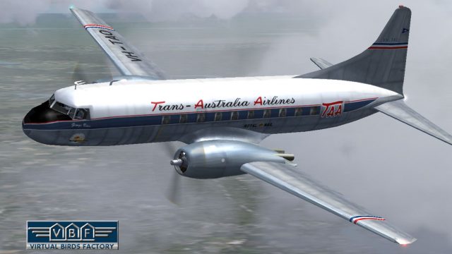 Screenshot 1 — Trans-Australia Airlines Convair CV-240 VBF