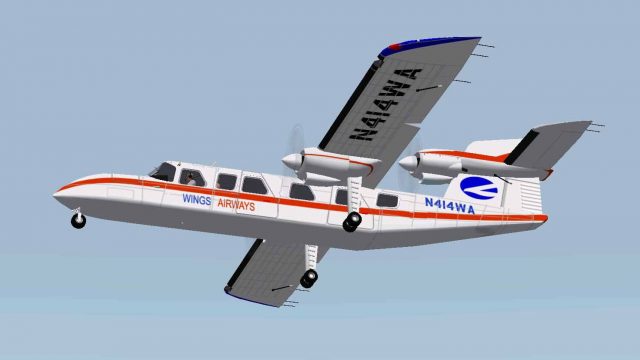 Screenshot 1 — Wings Airways Trislander
