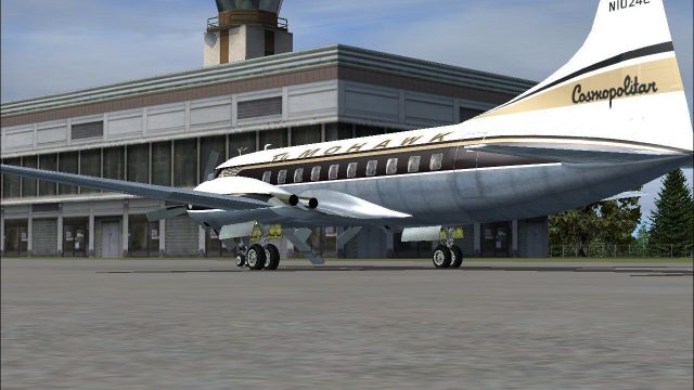 Mohawk Airlines Convair CV240 for FS2004