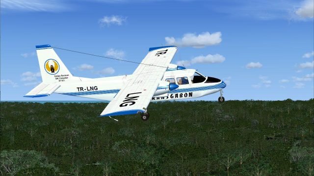 Screenshot 1 — Transgabon BN-2 Islander