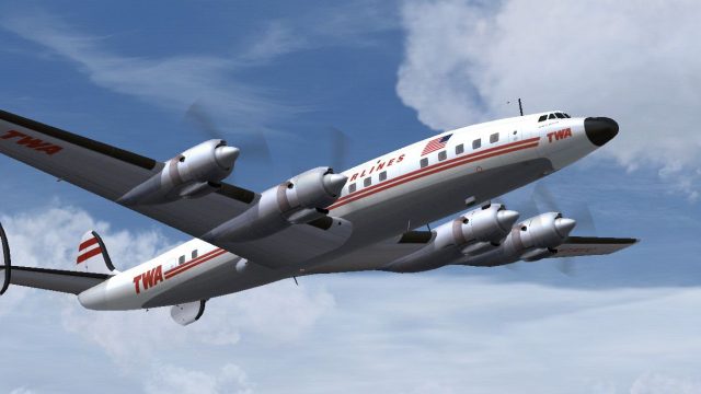 Screenshot 1 — Lockheed L-1649A Flight Dynamics 3.0