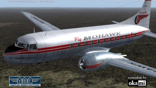 Screenshot 1 — Mohawk Airlines Convair CV-240