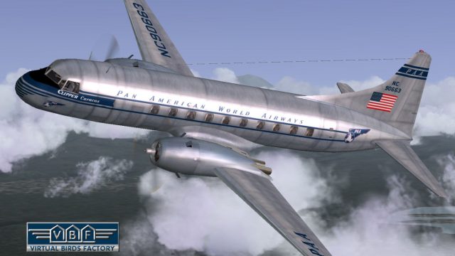 Screenshot 1 — PAA Convair CV-240 VBF CB-16