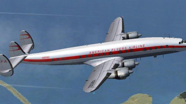 Screenshot 1 — American Flyers Airline L-1049E