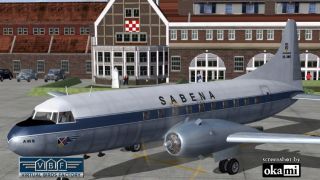 Screenshot 1 — Sabena Convair CV-240 VBF CA-18 OO-AWS